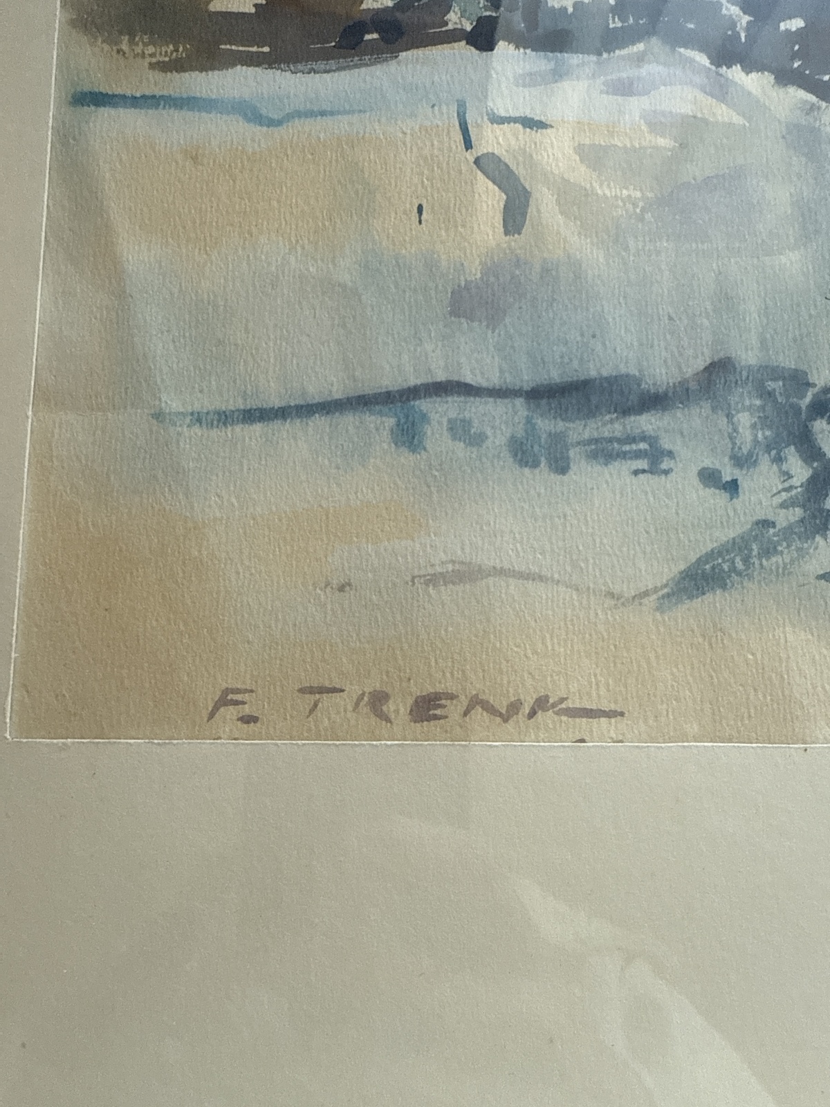 Franz Trenk Gemälde - Österreichischer Künstler