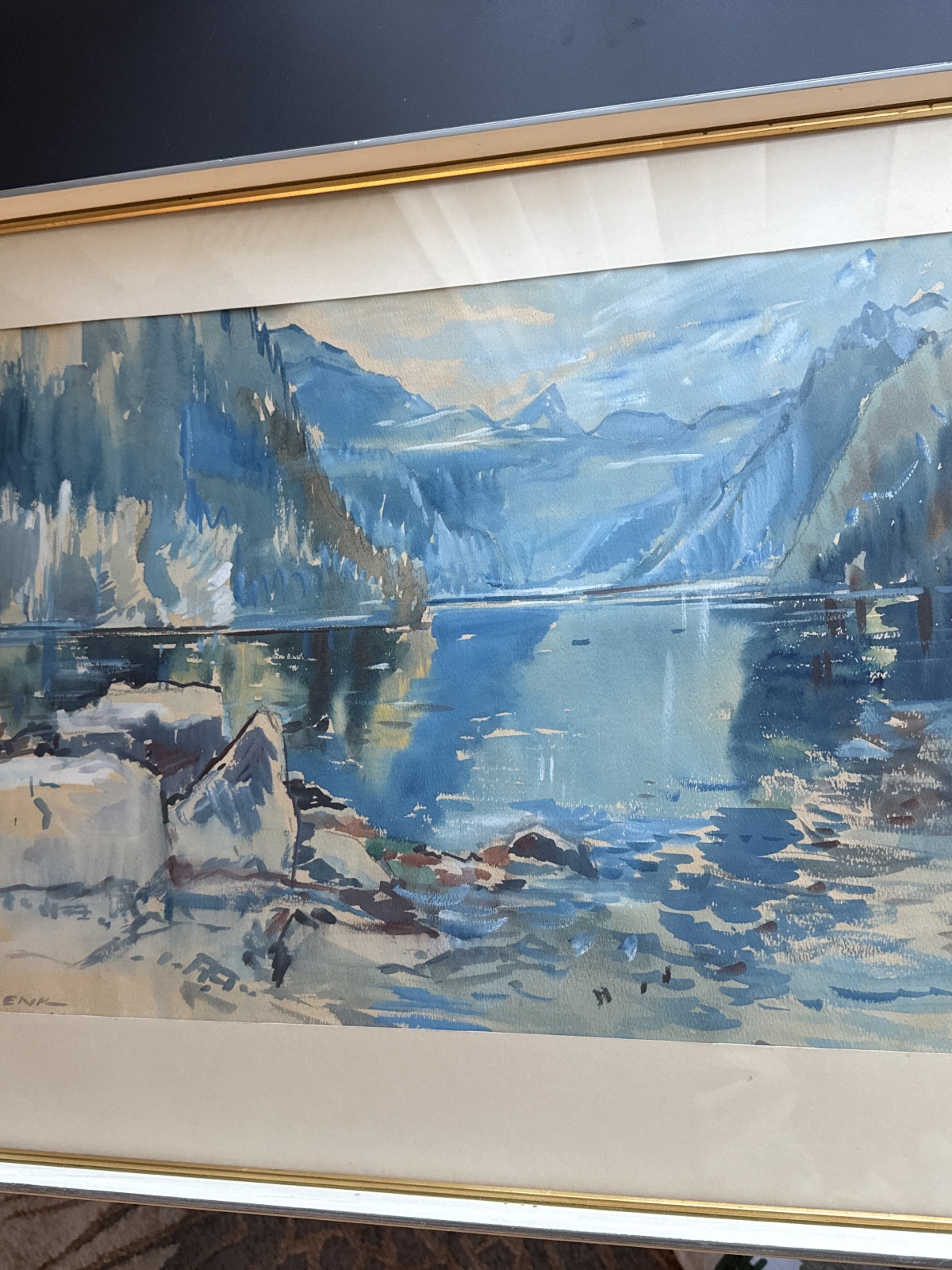 Franz Trenk Gemälde - Österreichischer Künstler