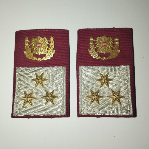 Dienstgrade Distinktionen Polizei Österreich Bezirksinspektor, 1 Paar NEU