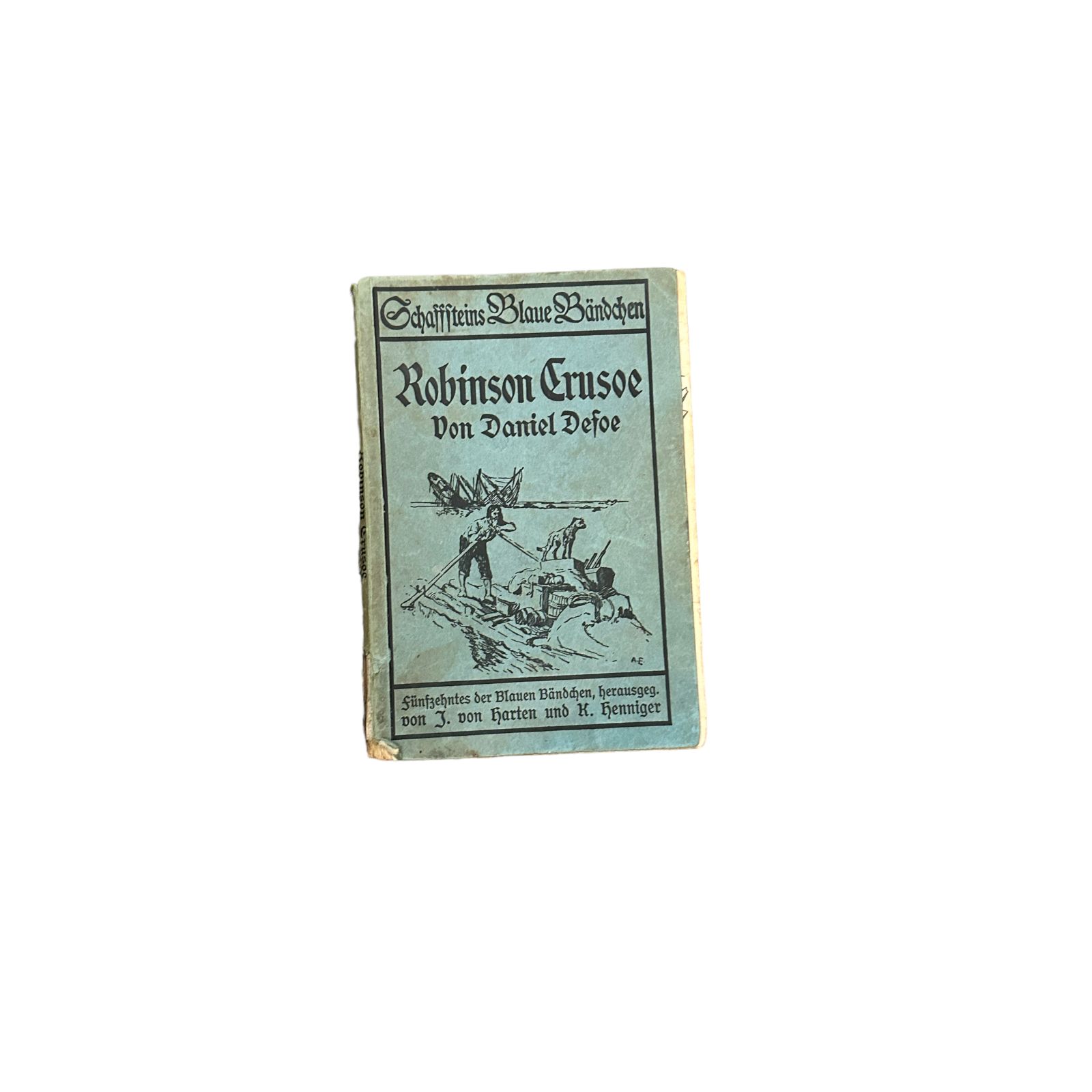 7009 Daniel Defoe ROBINSON CRUSOE +Illus Schaffstein Verlag